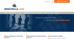 Desktop Screenshot of minchellalaw.com