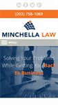 Mobile Screenshot of minchellalaw.com